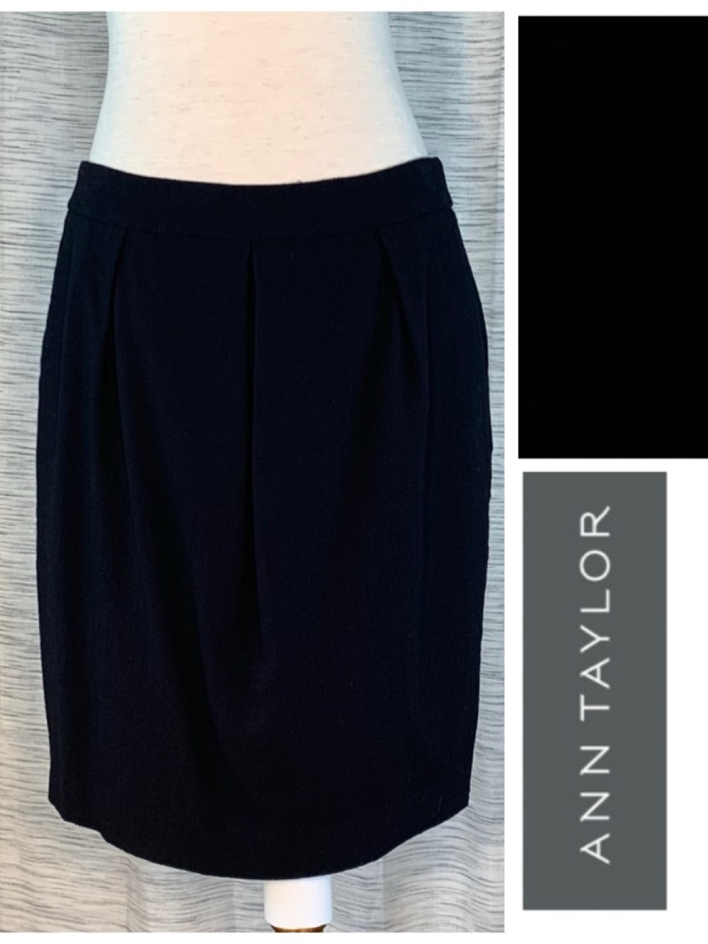 Ann Taylor black pencil skirt.